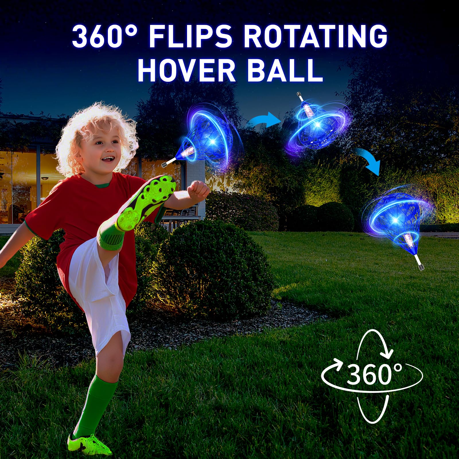 OFUN 3D flips perform dynamic aerial tricks during play.