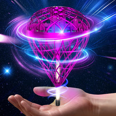 OFUN Flying Orb Ball with LED lights enhances daytime and night flights for visibility.