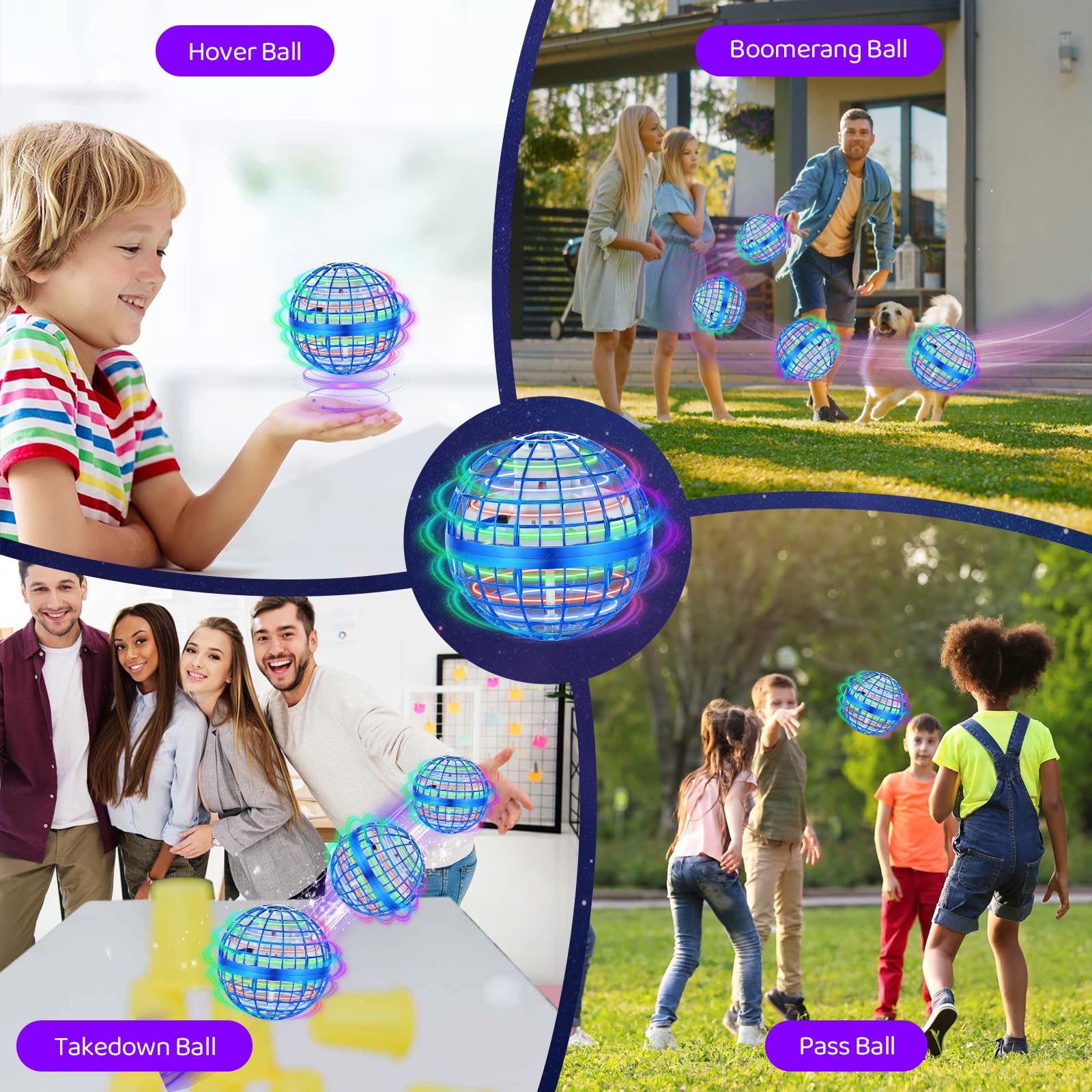 OFUN orb's quiet operation enhances focus during indoor play sessions