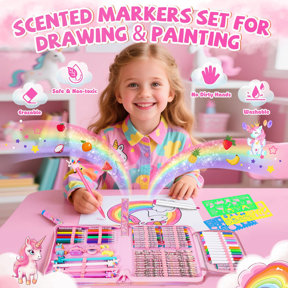 OFUSUY 24 crayons deliver bright pigments for quick, expressive sketches.