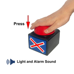OFVENS buzzer size compact fits on desks without crowding.