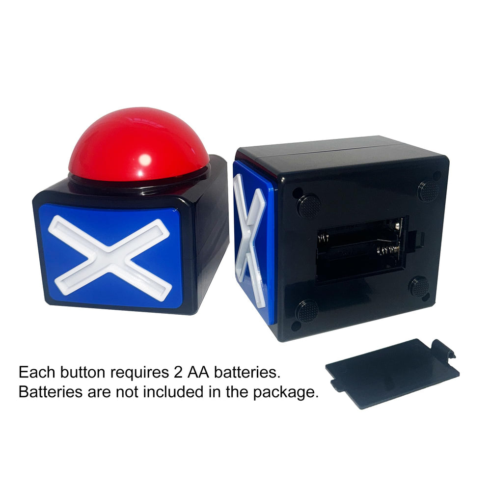 OFVENS family game buzzer setup boosts engagement in group quizzes.