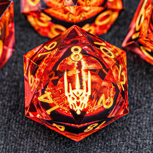 OGCOPHEN All-Seeing Eye DND dice set enhances dramatic tabletop play.