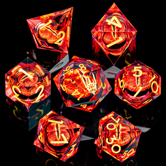 OGCOPHEN Liquid Core DND dice provide smooth, consistent rolls.