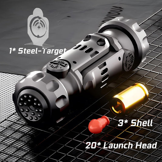 Ography fidget gun stress-relief toy for discreet desk play.