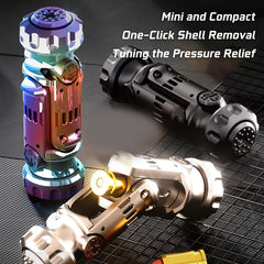 Ography metal tungsten fidget tool spins smoothly for calm mindful breaks.