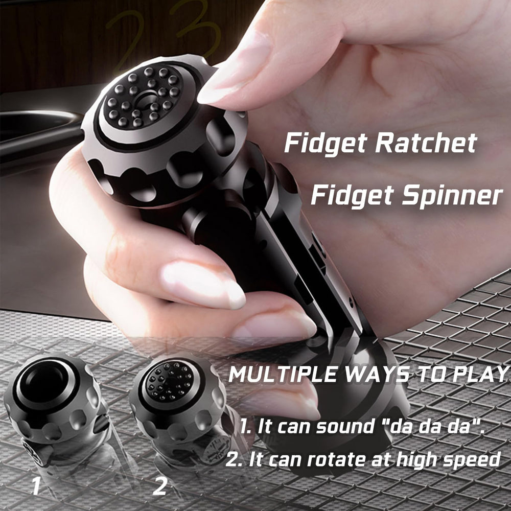 Ography textured finger ring offers satisfying grip during focus sessions.