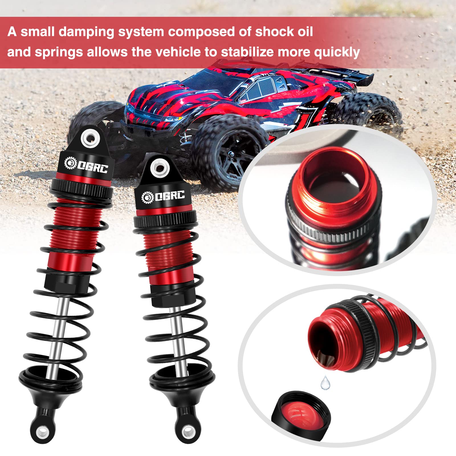 OGRC spring collar enables precise ride height and preload adjustments