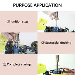 OGUNKE nitro battery charger with US plug for convenient recharging.
