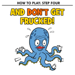 Oh Fruck! group playing captures fast-paced, humorous chaos at the table.