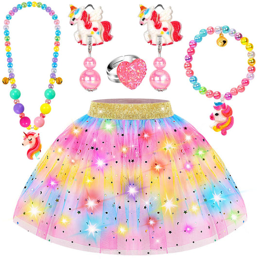 OHARLOBE princess dress-up set featuring bright colors for imaginative play
