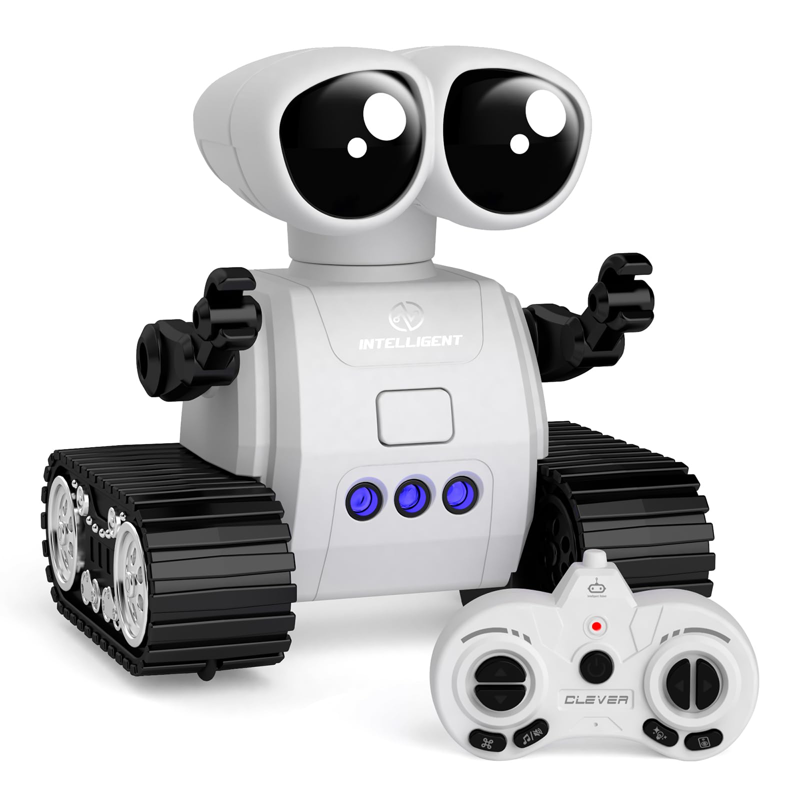 Oharsea RC robot front view showing compact kids' toy design for play