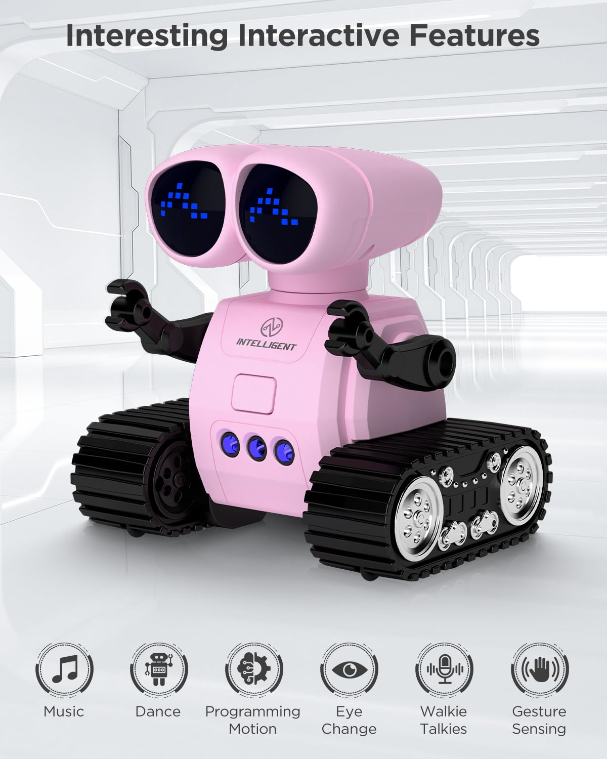 Oharsea robot toy with walkie talkie feature encourages communication and teamwork