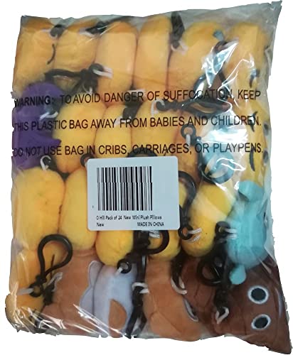 OHill emoticon plush mini pillow showcase 24-face variety for playful collection.