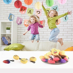 OHill emoticon plush mini pillow adds charm to family gatherings and events.