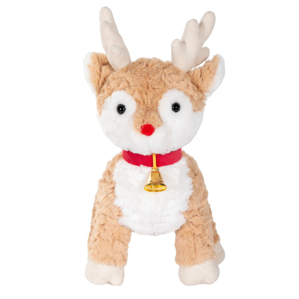 OHKIDS lightweight reindeer plush 12.6-inch easy transport