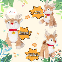 OHKIDS woodland party deer plush adds festive charm