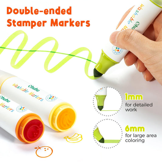 Ohuhu Stamper cone-tip stroke for bold lines in crafts