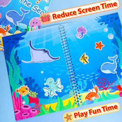 OIBUTUR under-the-sea scene 2 includes matching games for family time.