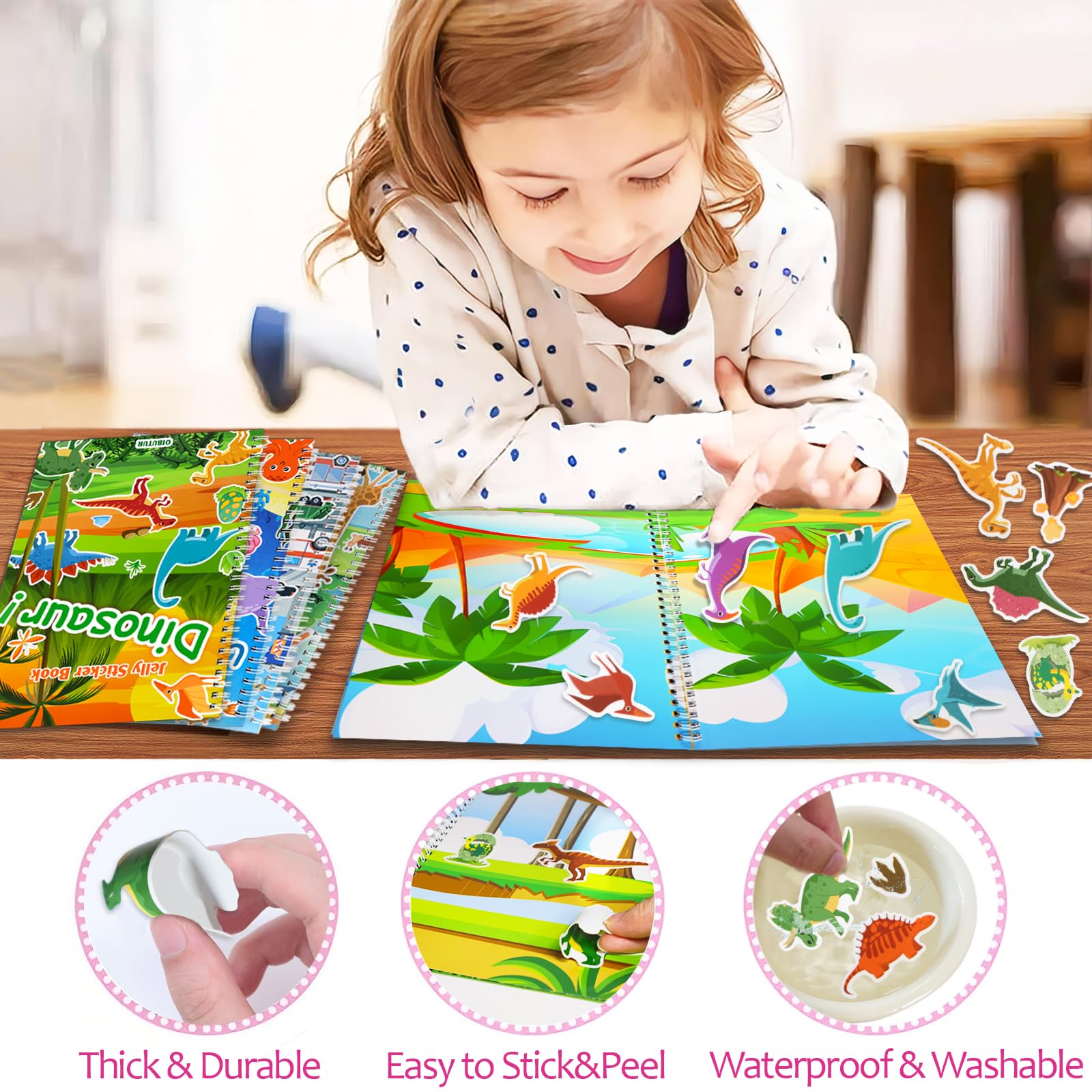 OIBUTUR silicone material is waterproof and washable