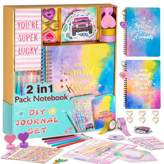 OIHEW DIY Journal Kit cover with vibrant colors to spark teen creativity
