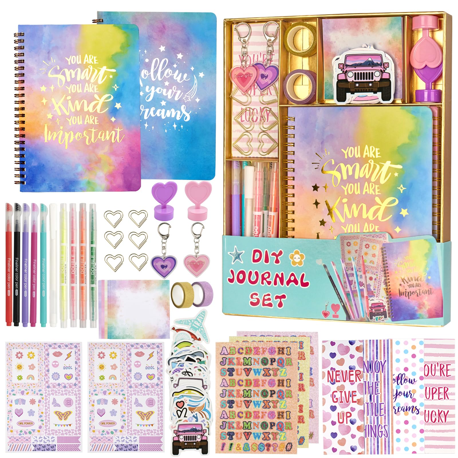 OIHEW DIY Journal Kit encourages creative expression through projects