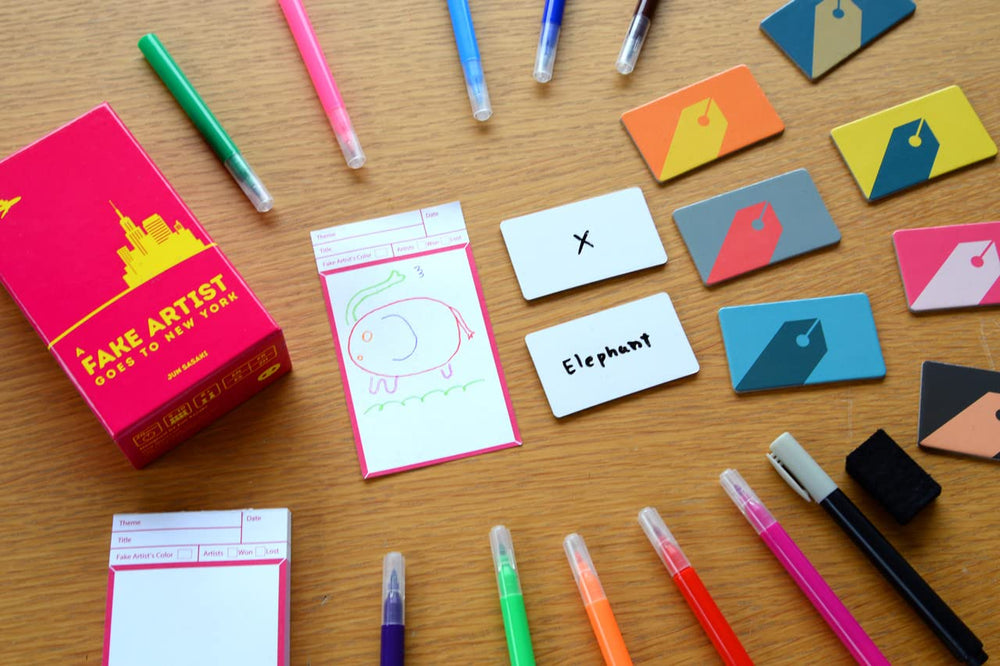 Oink Games A Fake Artist Goes to New York portable pack for outings