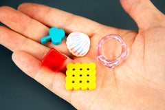 Oink Games DroPolter boxed components laid out for travel-ready convenience and simple packing benefit