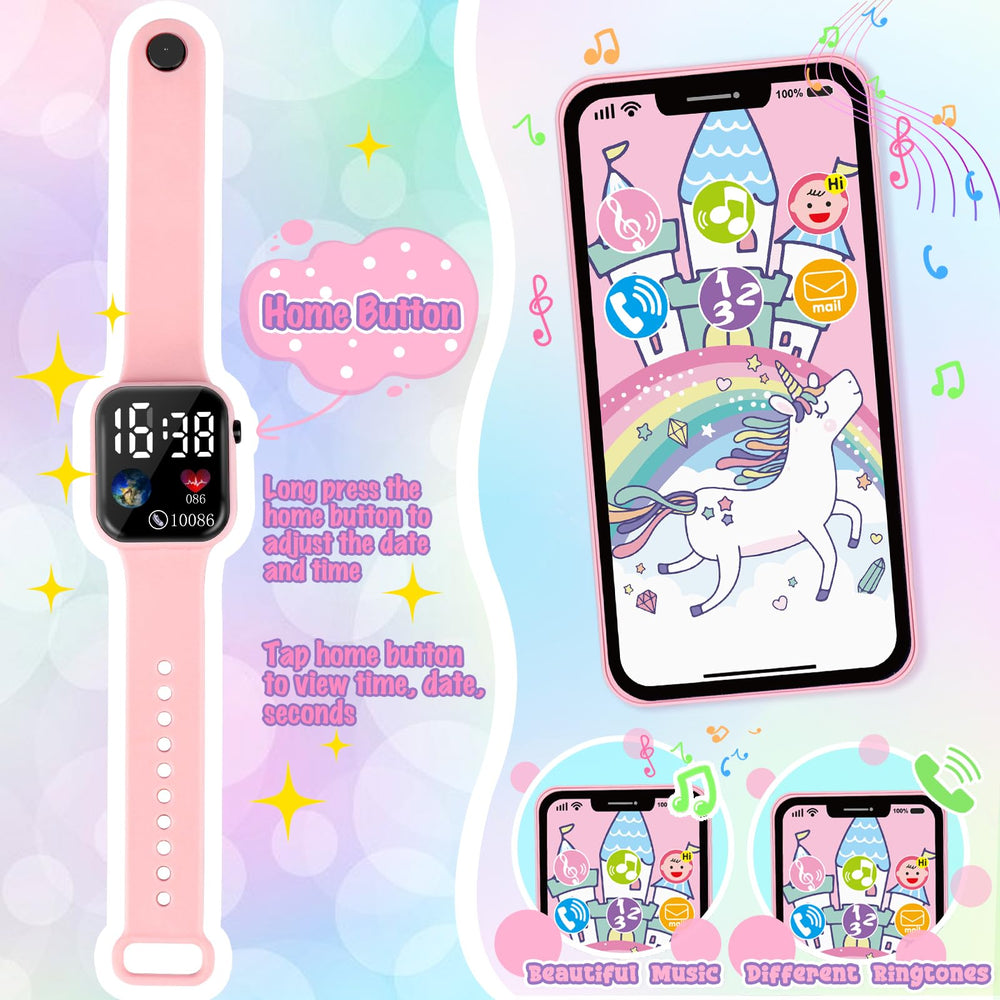 Oisacirg Play Purse wristwatch for teaching time during pretend play
