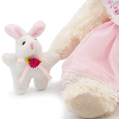oitscute brown and white plush emphasizes classic design and warmth
