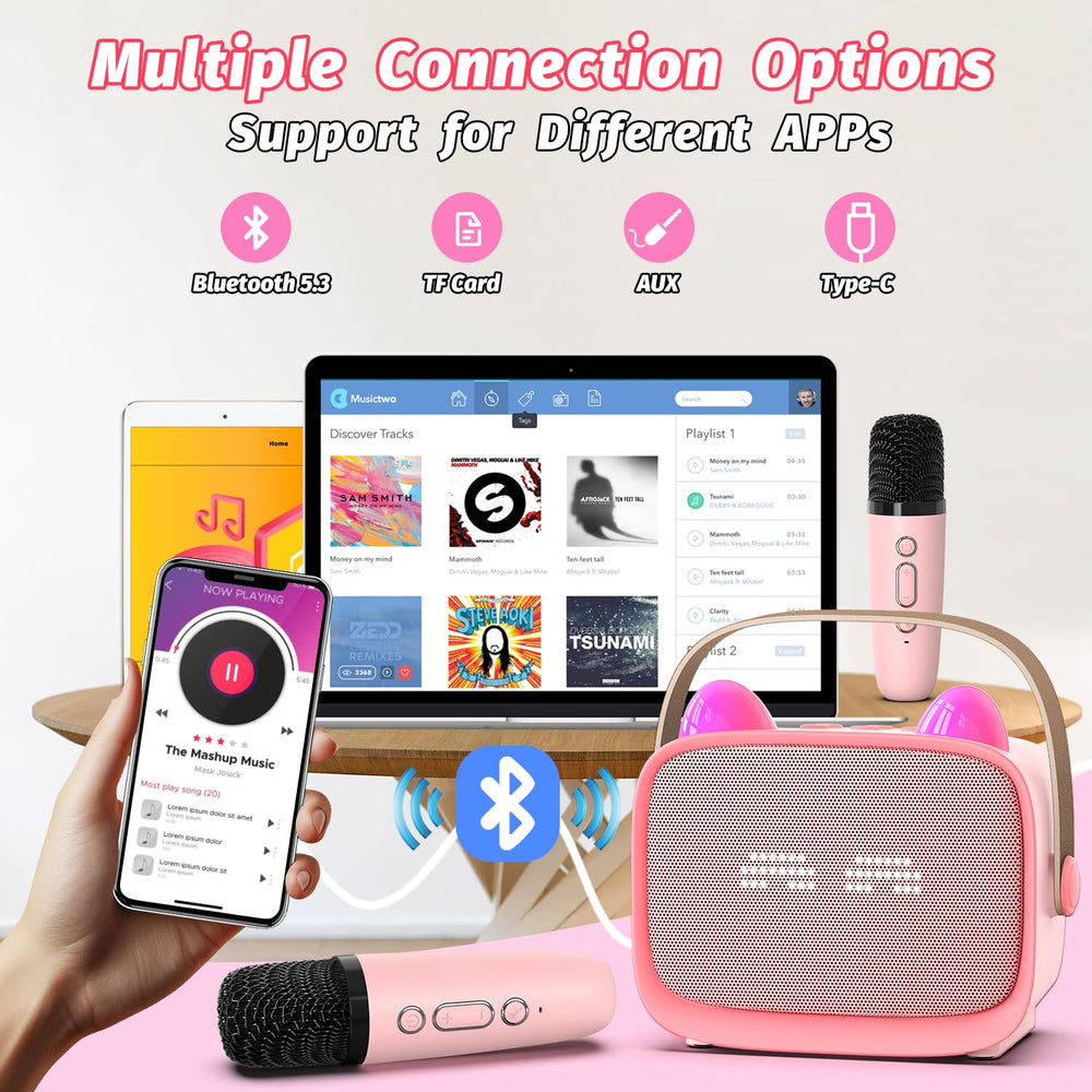 Okaloka TF card playback lets offline sing-alongs anywhere