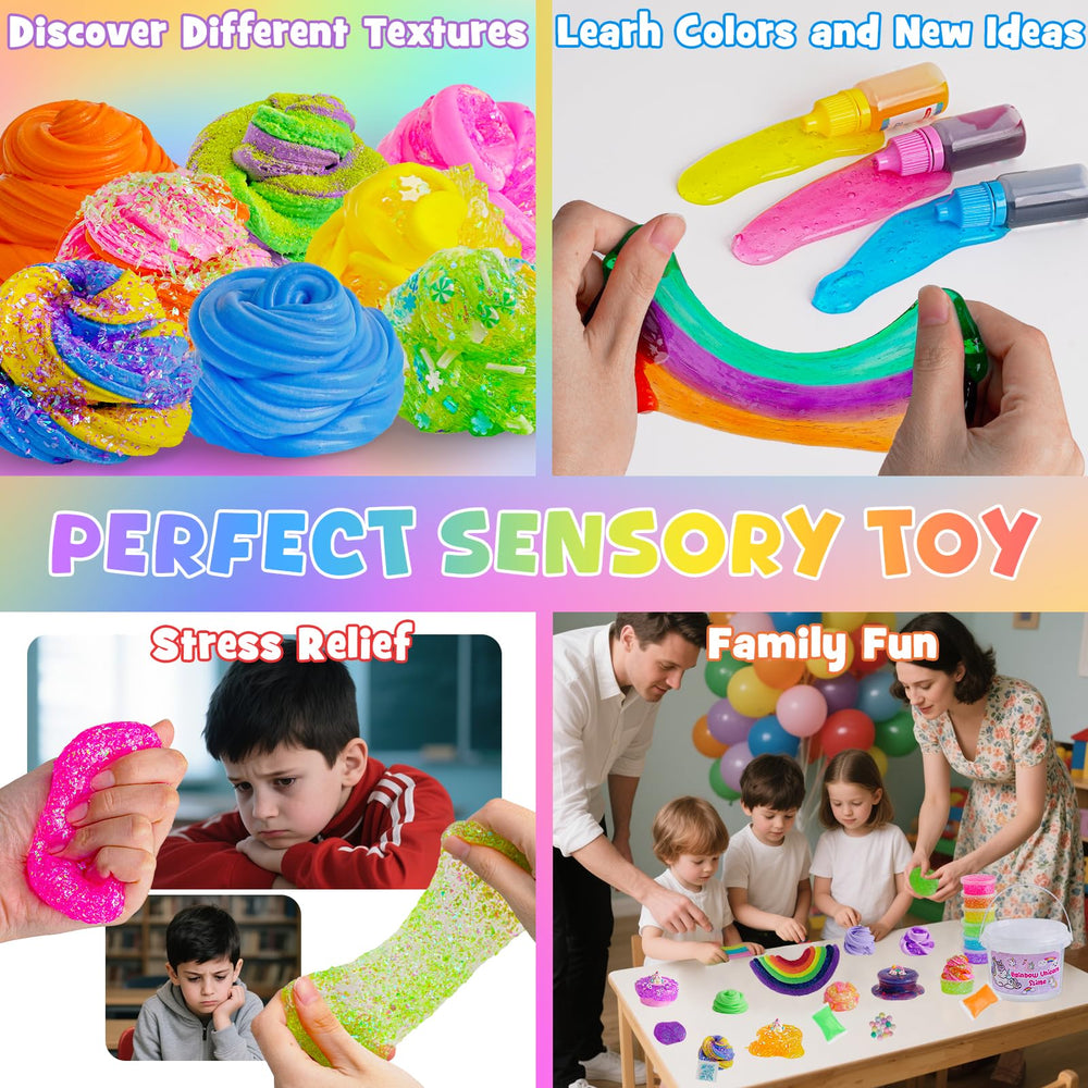 Okaybee Gift-ready slime kit ideal for birthdays and holidays