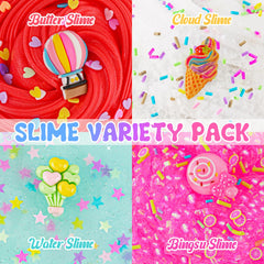 Okaybee slime red butter slime for smooth stretching and quick setup