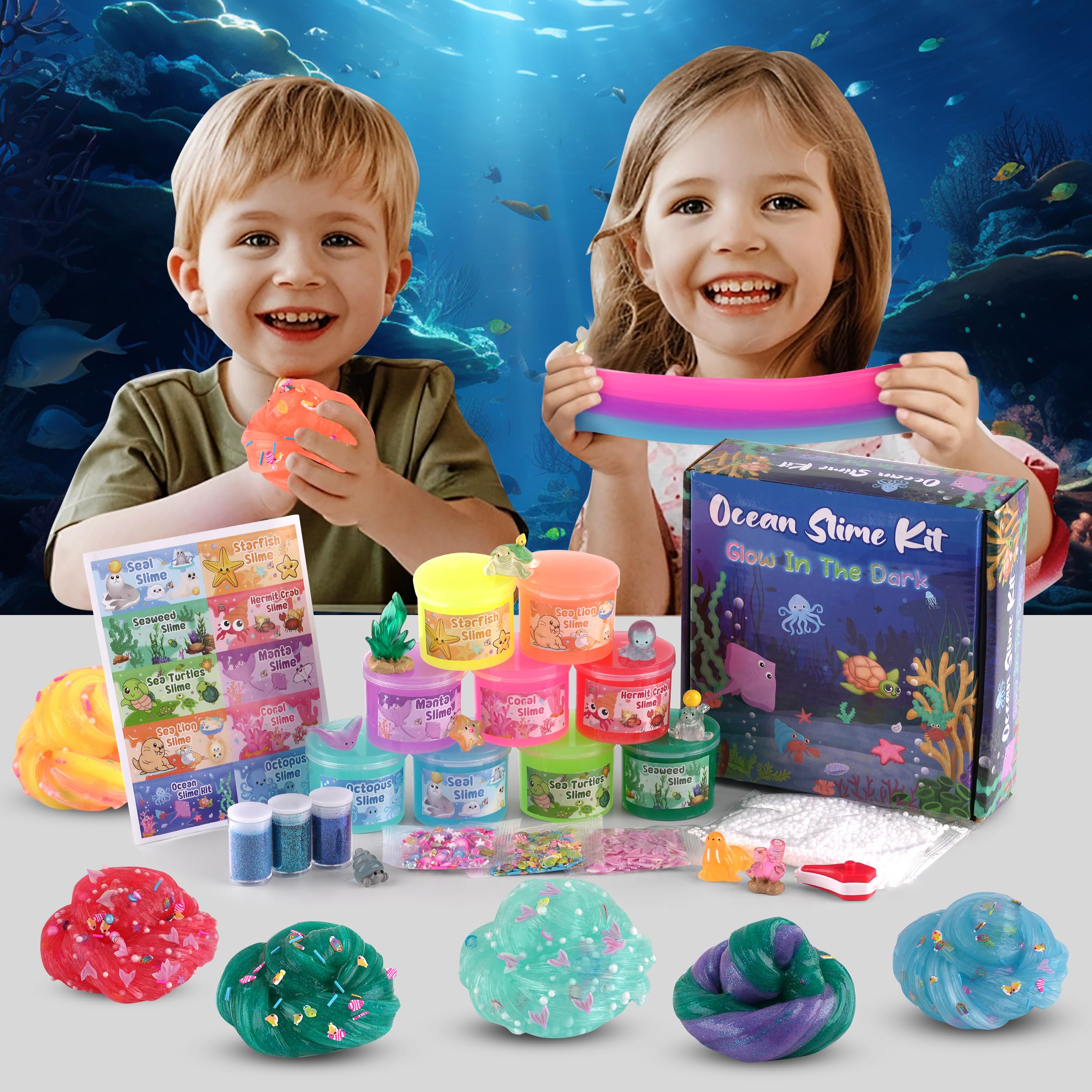 Okaybee sunlight glow effect showcases glow-in-the-dark feature