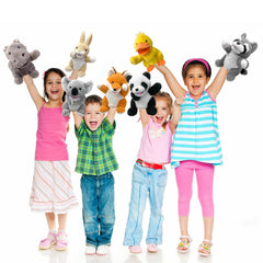 Okegztoa duck puppet 9inch ideal for classrooms and playrooms.