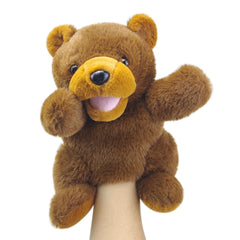Okegztoa squirrel hand puppet for kids encourages imaginative storytelling.