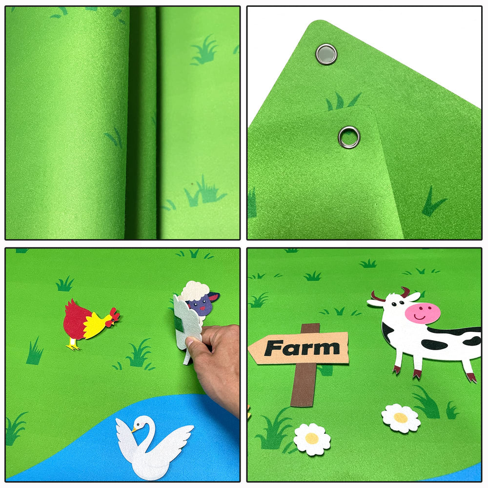 OKGIUGN gift-ready farm toy set, ideal for birthdays or holidays.