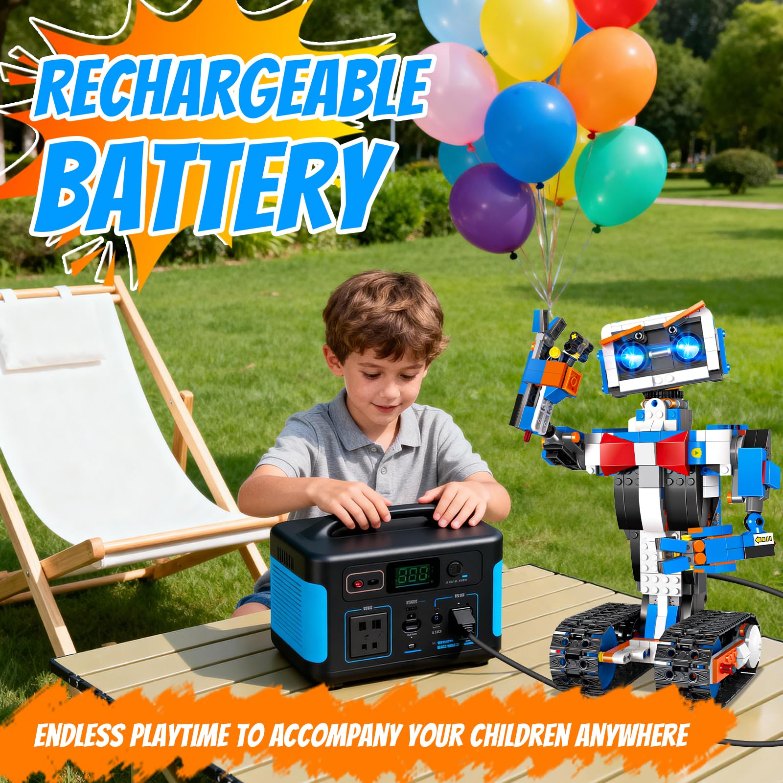 OKK 2.4GHz remote control range enabling full directional control and spins.