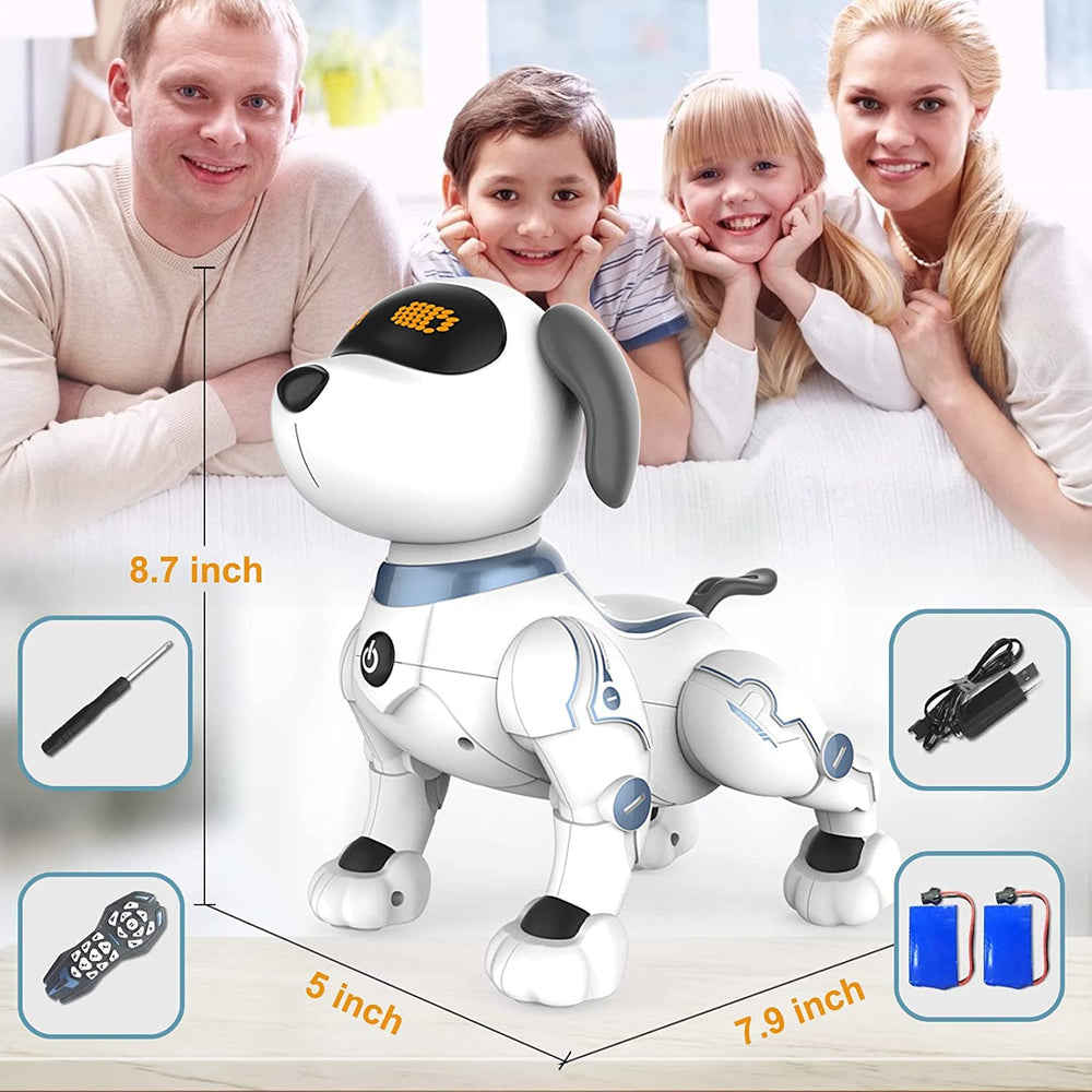 OKK Robot Dog sleep mode saves power during idle play.