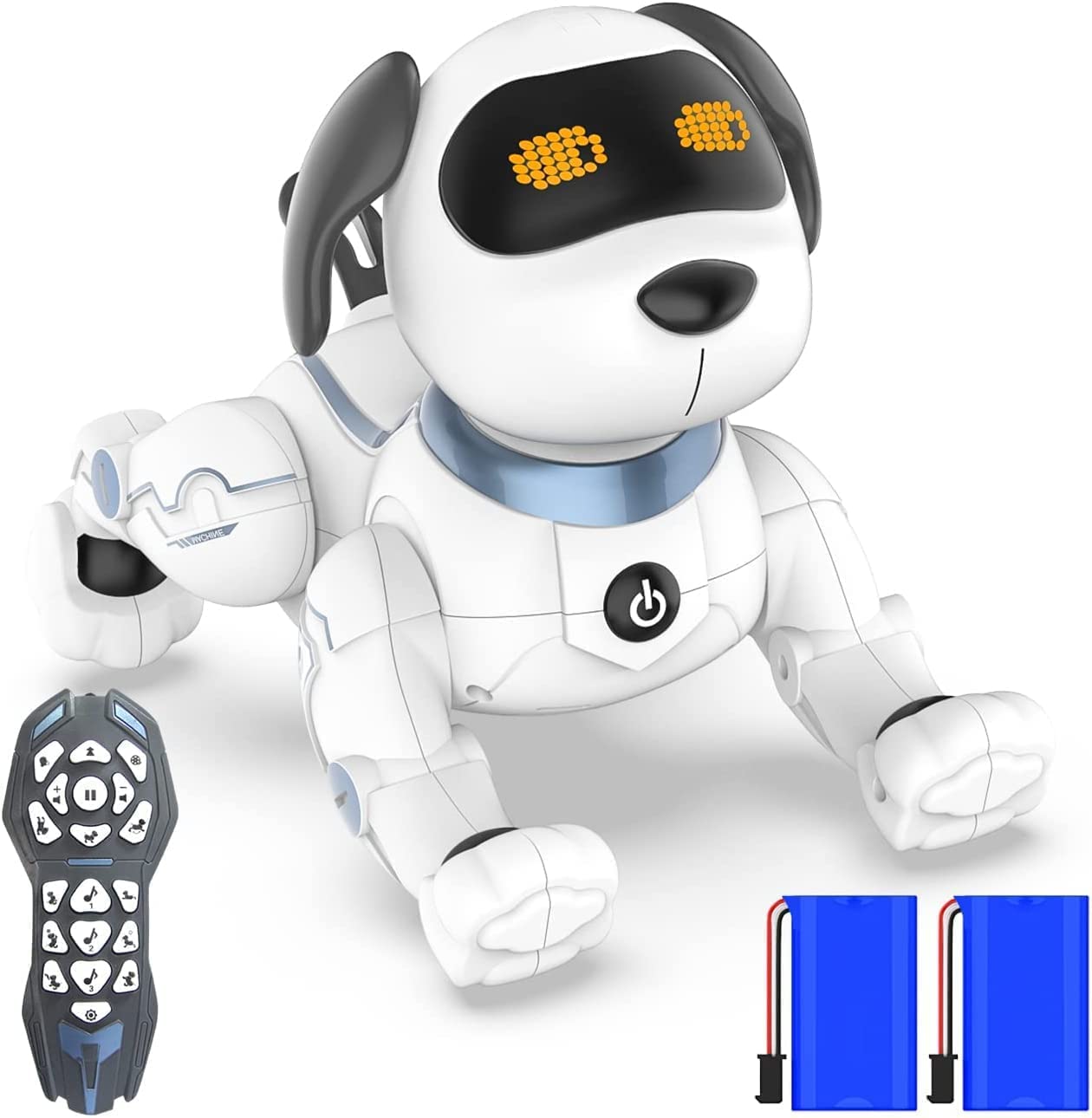 OKK Robot Dog voice control enables interactive play.