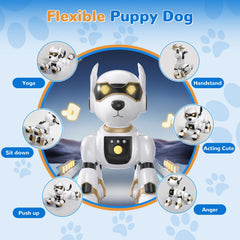 okk Robot Dog voice and gesture interaction enabling easy learning through play.
