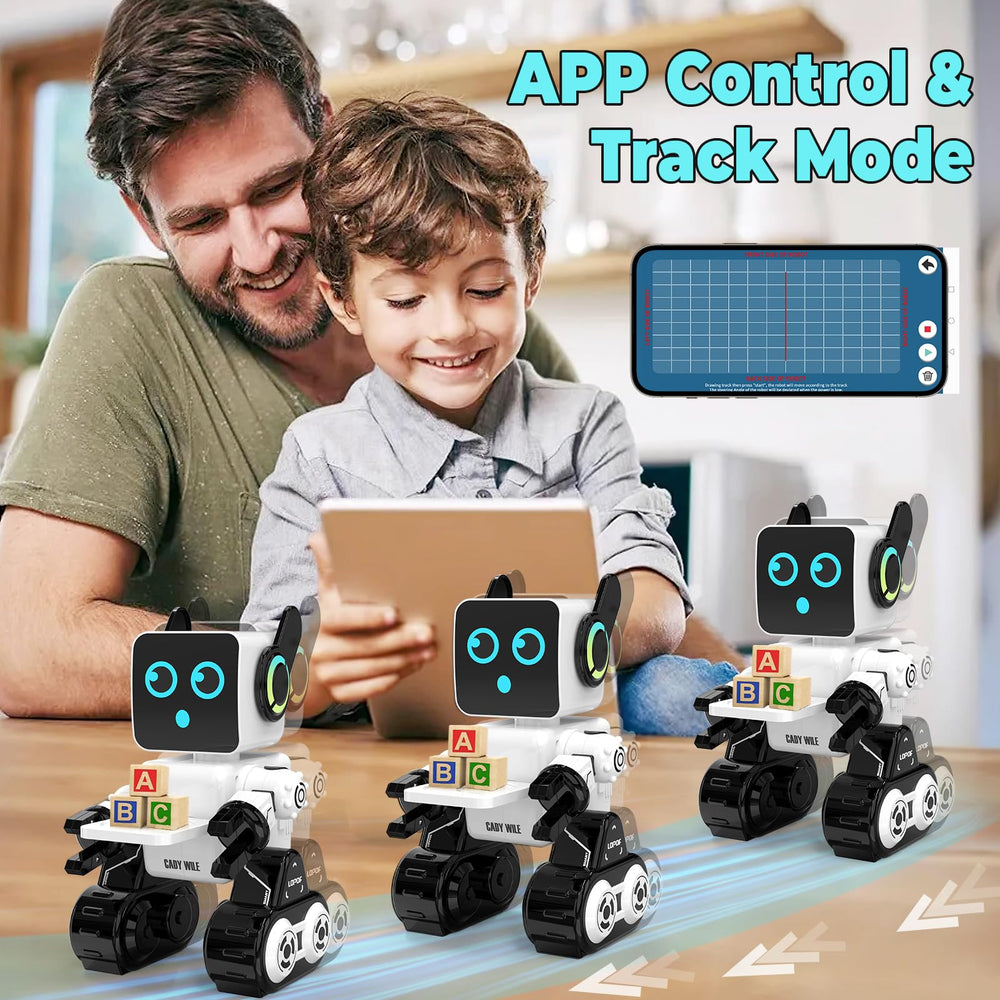 okk robot toy app-control highlights ease of use for remote and guided adventures