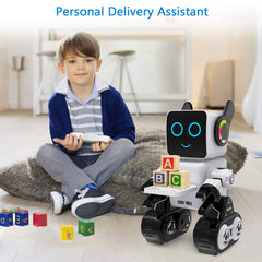 okk robot toy complete package includes controller and charging cable