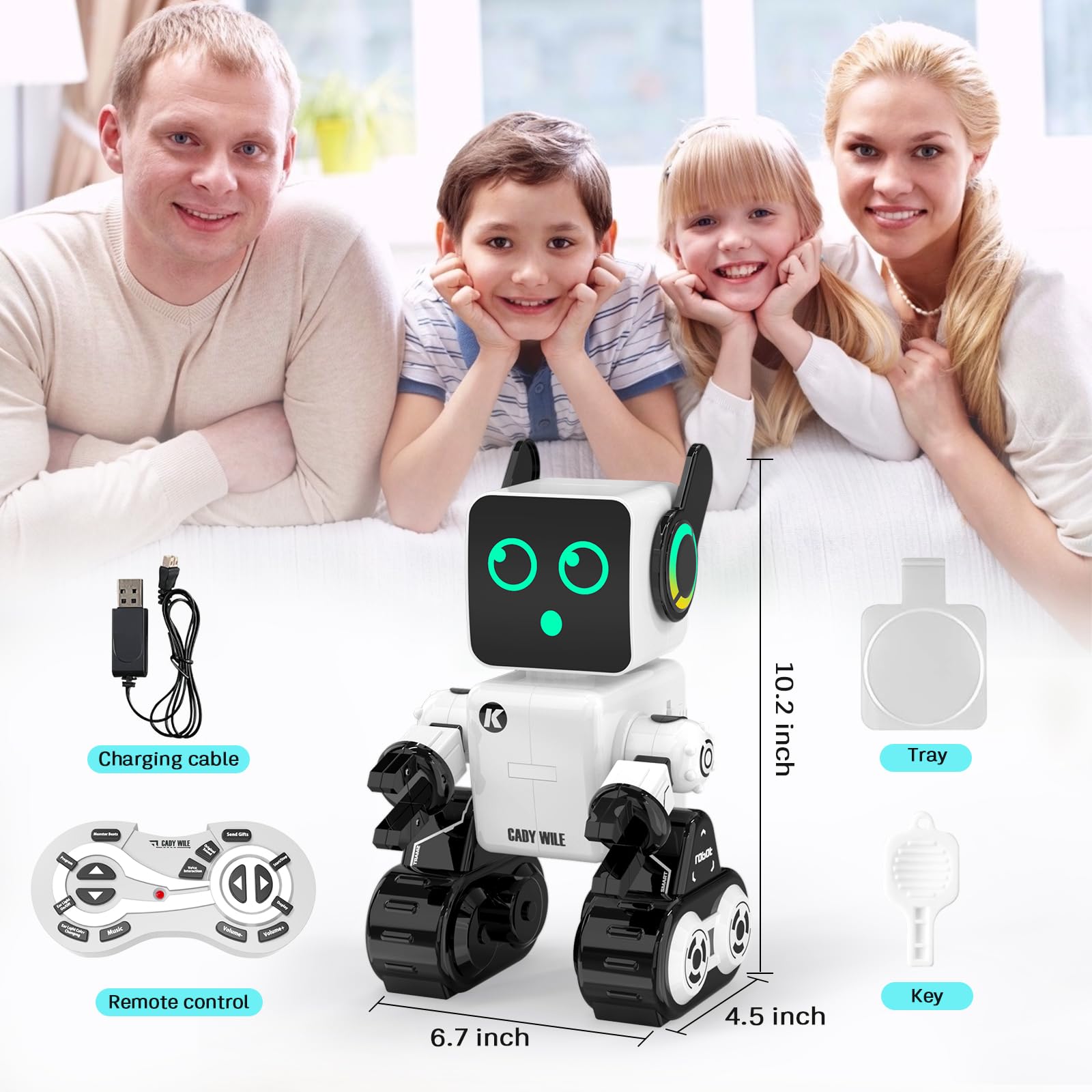 okk robot toy gift-ready packaging makes a thoughtful birthday present