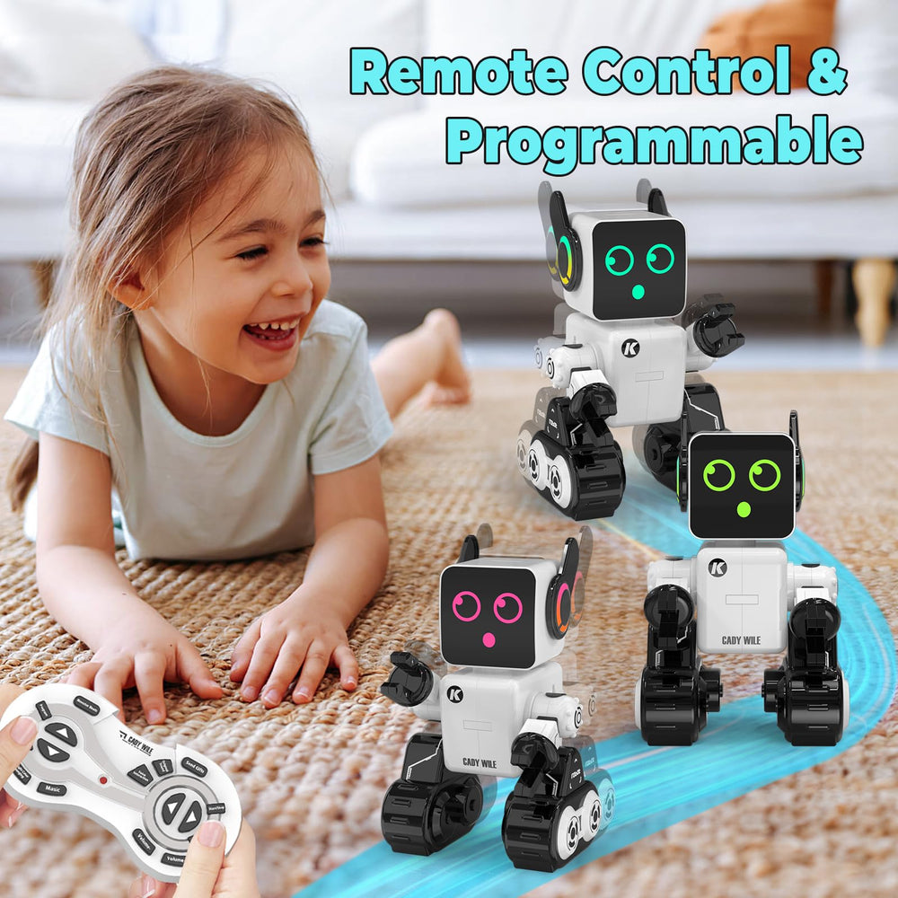 okk robot toy programmable dancing showcases music and movement for imagination