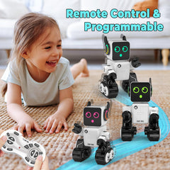 okk robot toy programmable dancing showcases music and movement for imagination
