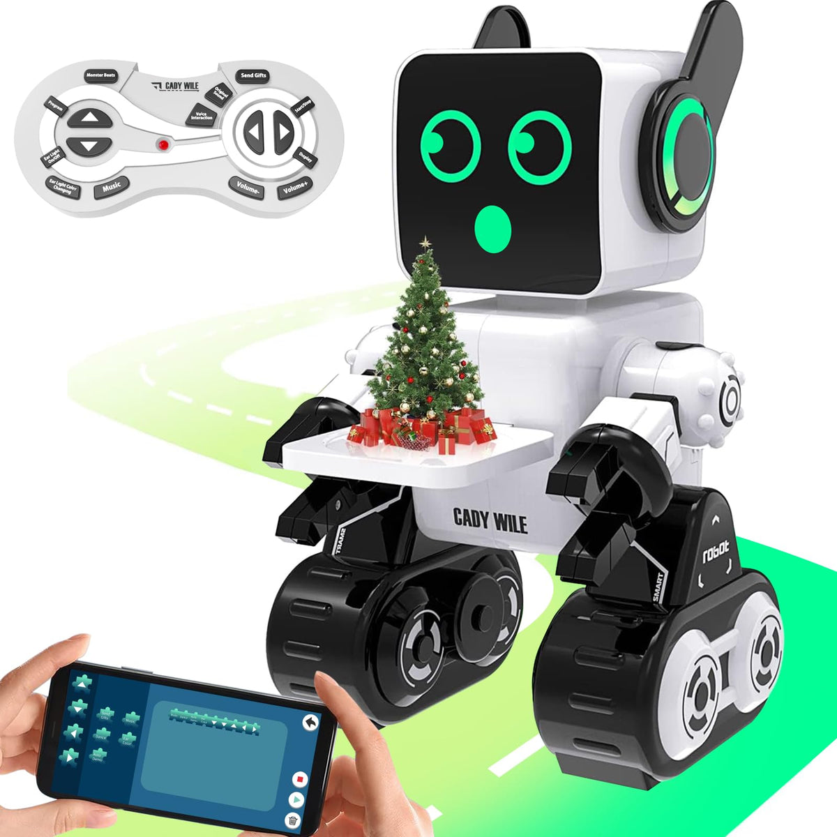 okk robot toy remote-control in action for engaging learning and play