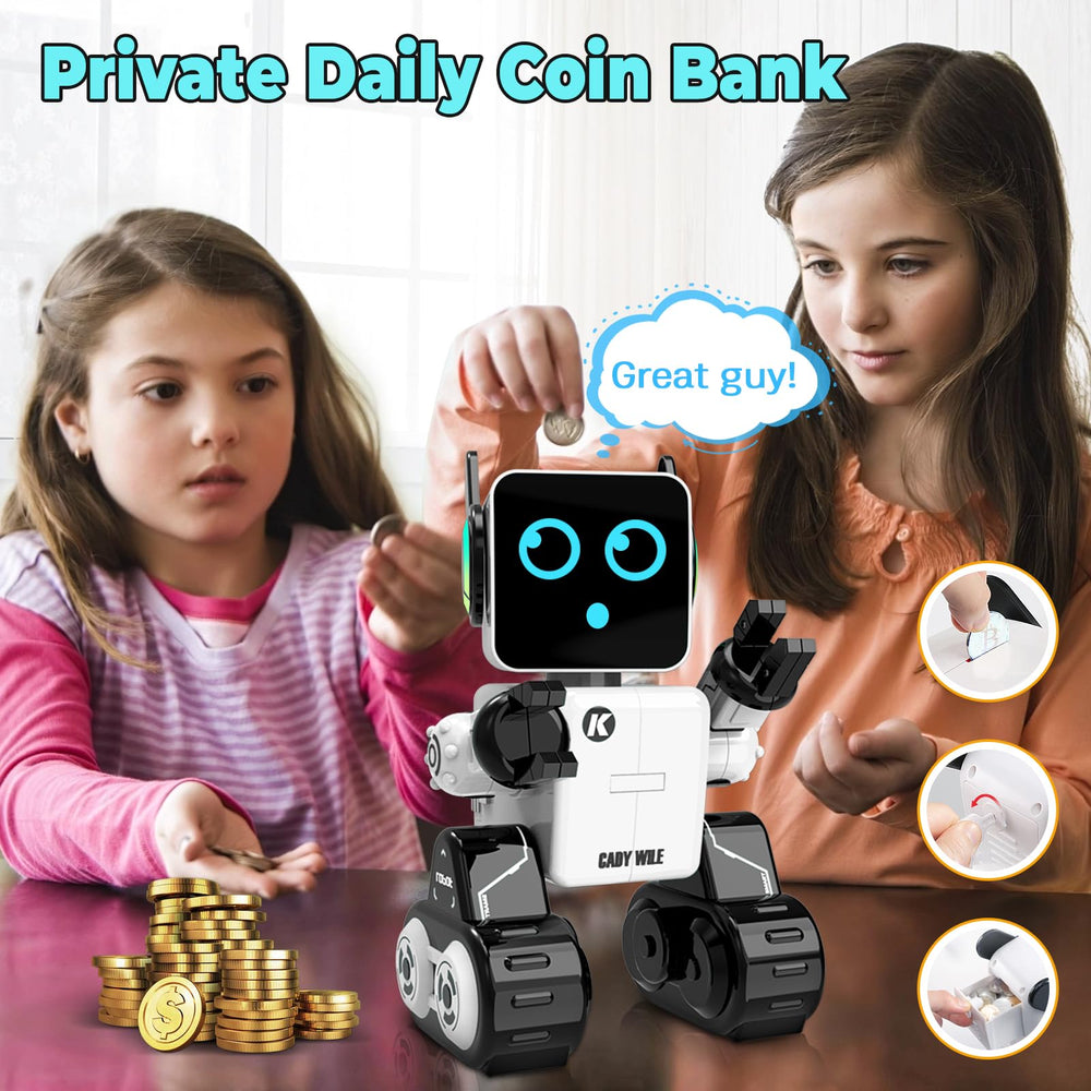 okk robot toy removable tray enables transfer and organization during play