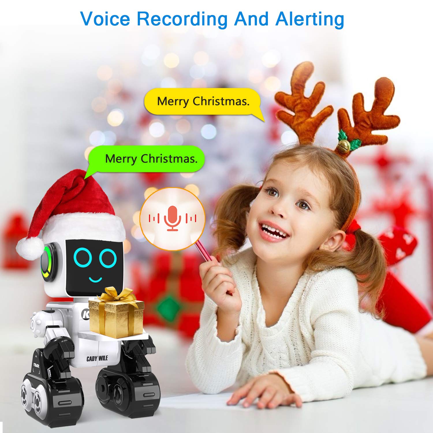 okk robot toy touch-head control demonstrates hands-on interaction and quick responsiveness