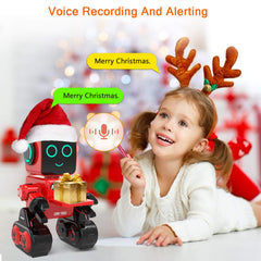 okk robot toy with touch-head control enabling quick actions and intuitive learning for kids.